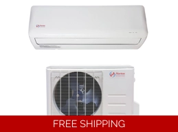 Norton 24K-Btu 19.8 SEER2 Mini Split Heat Pump (-13°F) E-Star: 13.7 EER/9.3 HSPF (R410a)