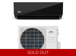 C&H 12K-Btu 23.2 SEER2 115v Mini Split Heat Pump (-13°F) Wifi, E-Star: 12.5 EER/10.4 HSPF (R454B)