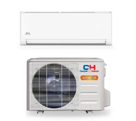 C&H 6K-Btu 25.3 SEER2 Mini Split X-TREME Heat Pump AC (-22°F) Wifi, E-Star: 16 EER/14.6 HSPF (R454B)