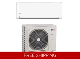 Cooper & Hunter 6k-Btu 23.5 SEER Ductless Mini Split 230v H-Heat Pump AC (-22°F) (R410a)