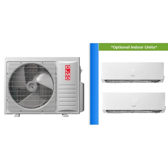 OLMO (2-4 Zone) Custom Mini Split AC Heat Pump (-13°F) E-Star: 21 SEER2/12.5 EER/9.5 HSPF (R410a)