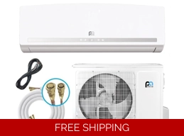 Perfect Aire DIY 12K-BTU 120v Mini Split Heat Pump Wifi E-Star 22 SEER2/12.25 EER/9.5 HSPF (R454B)