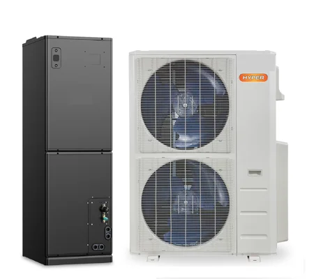 55000-BTU 17.5 SEER2 Central-AHU X-TREME H-Heat Pump (-22°F) E-Star: 12 EER/9.5 HSPF (R454B)