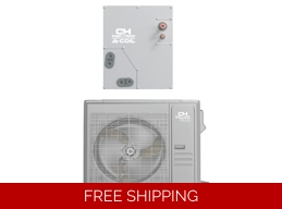 C&H 48K-Btu Cased Coil Mini Split AC X-TREME H-Heat Pump (-22°F) 15.2 SEER2/10 EER/8.8 HSPF