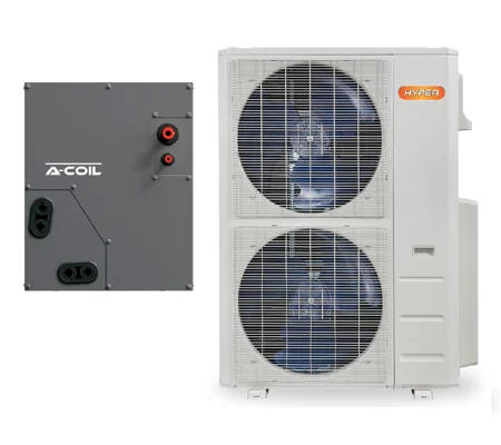 55K-Btu Cased Coil Mini Split AC X-TREME H-Heat Pump (-22°F) 16 SEER2/10 EER/8.5 HSPF (R454B)