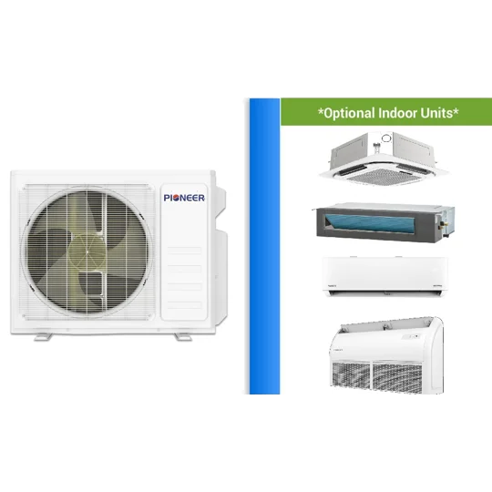 Pioneer (2-5 Zone) Custom Mini Split AC Heat Pump (-13°F) E-Star: 24 SEER2/13 EER/10.5 HSPF (R454B)