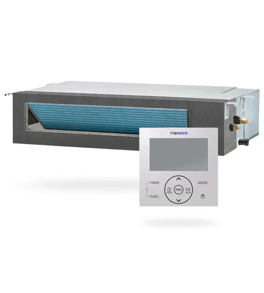 Pioneer 3-Zone Custom Mini Split AC Heat Pump (-13°F) E-Star: 24 SEER2/12 EER/10.5 HSPF (R454B)
