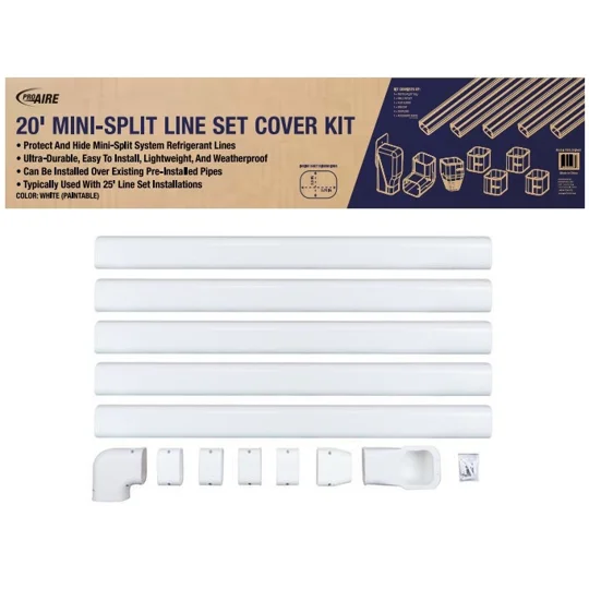 ProAire 20' (3") Mini Split LineSet Cover Kit