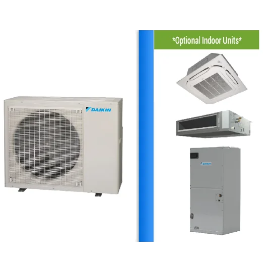Daikin 36k-Btu SkyAir Mini Split Heat Pump AC Options: Cassette, Ducted, AHU