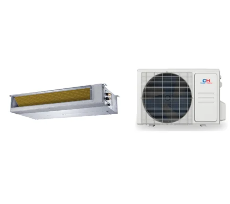 C&H 9K-Btu MS-Slim Ducted 19.5 SEER2 Mini Split Heat Pump (-13°F) E-Star: 12.8 EER/11 HSPF (R454B)