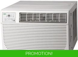 12000 Btu Wall and Window Air Conditioner With Heat 220v