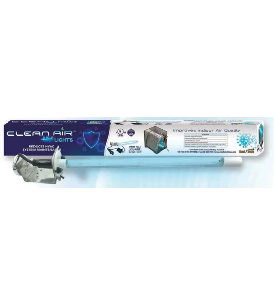Clean-Air UV Light for Central Units - Kills up to 99% of airborne pathogens in your AHU