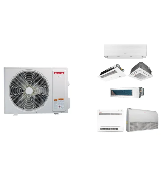 TOSOT 2-5 Room Mini Split AC H-Heat Pump (-22°F) E-Star: 21 SEER2/12 EER/10 HSPF (R32)