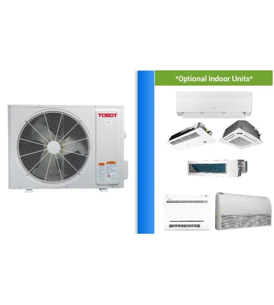 TOSOT 2-5 Room Mini Split AC H-Heat Pump (-22°F) E-Star: 21 SEER2/12 EER/10 HSPF (R32)