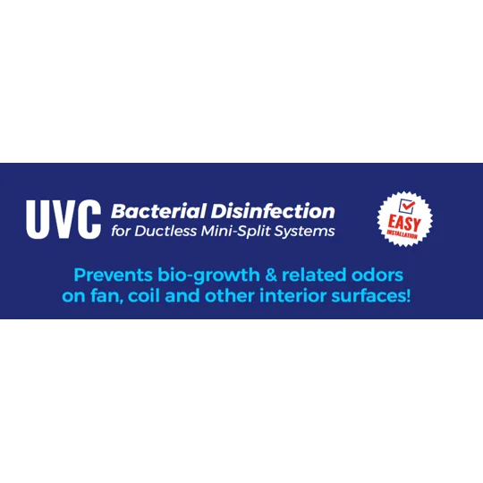 Pioneer UVC Bacterial Disinfection Kit for Mini Split Systems