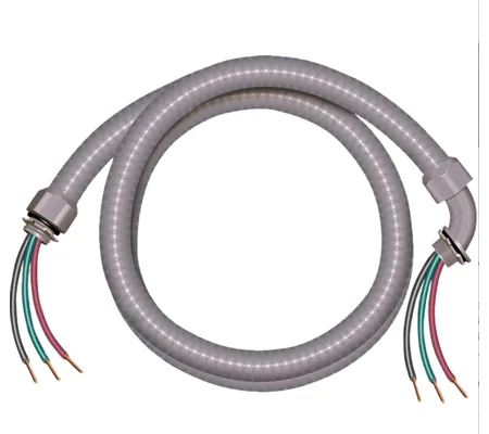 Armbridge A/C Whip for Mini Split (Non Metalic), 6ft., 10-Gauge, 3 Conductor