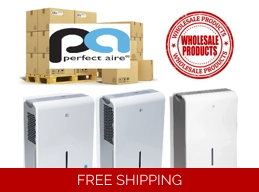 (Lot of 30) Perfect Aire Dehumidifiers - E-Star, Humidity Control - Ultra Quiet - Timer - R32