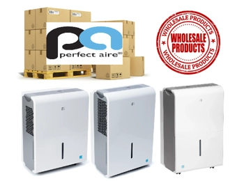(Lot of 30) Perfect Aire Dehumidifiers - E-Star, Humidity Control - Ultra Quiet - Timer - R32