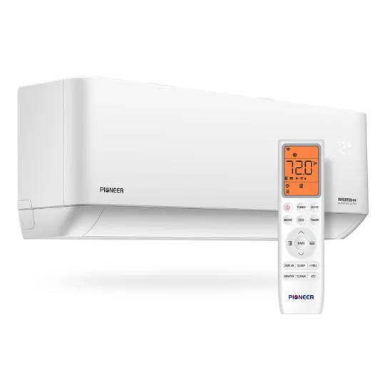 Pioneer (2-5 Zone) Custom Mini Split AC Heat Pump (-13°F) E-Star: 24 SEER2/13 EER/10.5 HSPF (R454B)