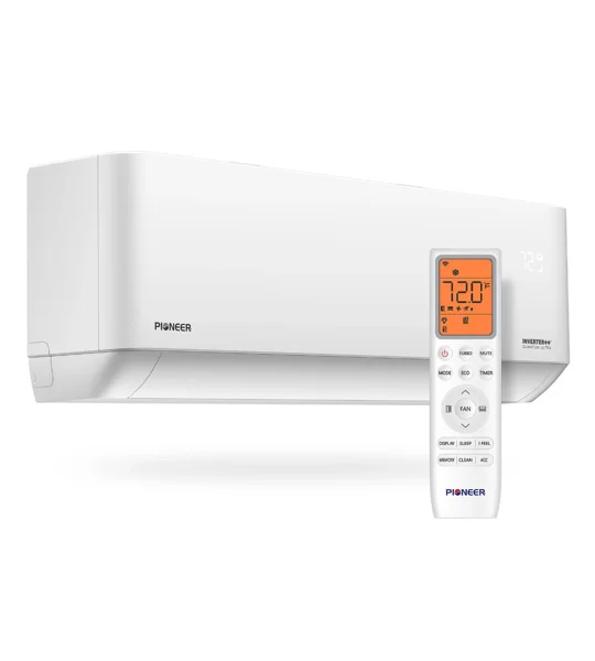 Pioneer 3-Zone Custom Mini Split AC Heat Pump (-13°F) E-Star: 24 SEER2/12 EER/10.5 HSPF (R454B)