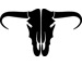 Bull Cow Head Skull