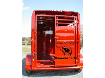 Cows on Board MOOVE Back Trailer Decal Stickers 20x20 Livestock Sticker Decals