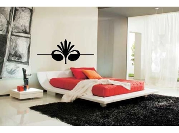 Header Wall Sticker Patterened Wall Decal Art Bedroom Decor Wall Art