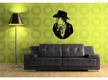 John Wayne Wall Sticker Wall Art Vinyl Decals Wall Decor Wall Stickers Westerns