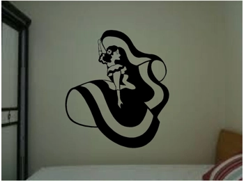 Latin Dancer Wall Sticker Wall Art Vinyl Decals Wall Decor Hispanic Stickers