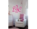 Monogram Personalized Wall Sticker Wall Art Decor Vinyl Decal Mural Stickers