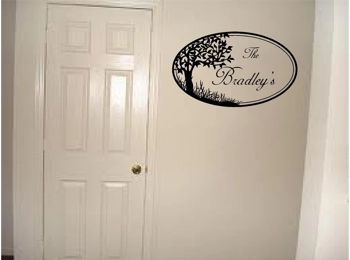 Personalized Family Name Wall Sticker Wall Art Decor Vinyl Decal Mural Stickers