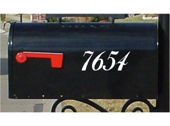 2.5" Mailbox Numbers