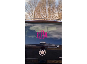 Personalized Monogram 5x7 set of 2