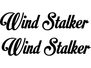 Personalized Boat Name Stickers 4x20 2 Custom Boat Name Decal Sticker Set of 2