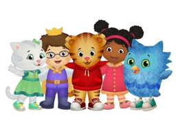 Daniel Tiger & Friends Color Print Sticker Mural