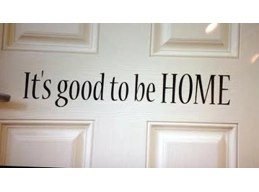 It's good to be HOME wall door sticker