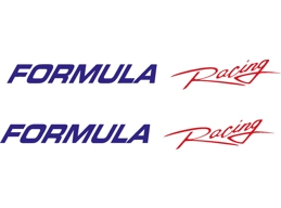 FORMULA RACING BOAT DECALS Graphic Kit Vinyl Decal Boat Stickers 78
