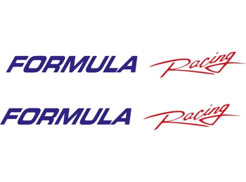 FORMULA RACING BOAT DECALS Graphic Kit Vinyl Decal Boat Stickers 78" 4pc