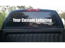 Your Custom Lettering Car Truck SUV