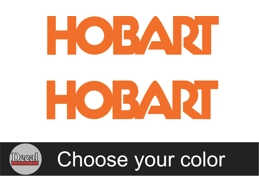 Hobart Welder Decal Kit Vinyl Decal Stickers