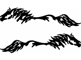 6x24 Horse Graphic