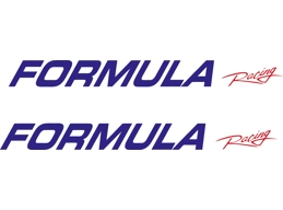 Formula Racing Boat Decal 38.5 inch