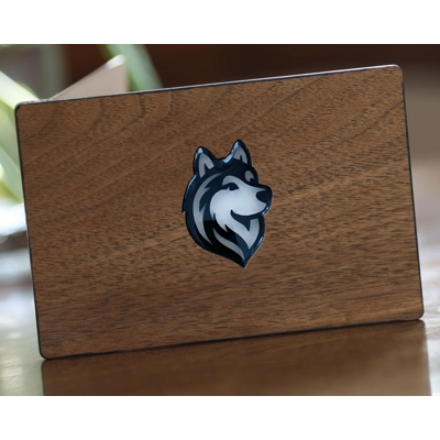 husky wooden stained glass greeting card husky wooden stained glass greeting card
