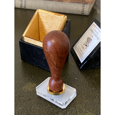 Rubber Stamp - personailsed 50x25mm