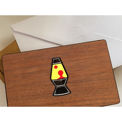 lava lamp wooden stained glass greeting card lava lamp wooden stained glass greeting card