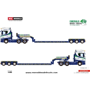James Quinn European Heavy Haulage 660S & Faymonville Extendable Low Loader