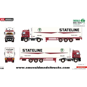 FULL PRICE WSI TRUCK 1.50 Stateline Transport DAF 3600 & Chereau Trailer