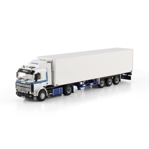 PRE ORDER FULL PRICE WSI TRUCK 1.50 Irish Premium Line Scania 143 Steelbumper & Irish 90's Chereau