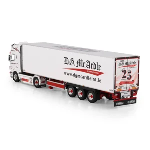 Pre-Order Full Price WSI TRUCK 1.50 D G McArdle Scania 144 & Chereau Fridge Trailer Q2 2026