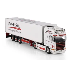 Pre-Order Full Price WSI TRUCK 1.50 D G McArdle Scania 144 & Chereau Fridge Trailer Q2 2026